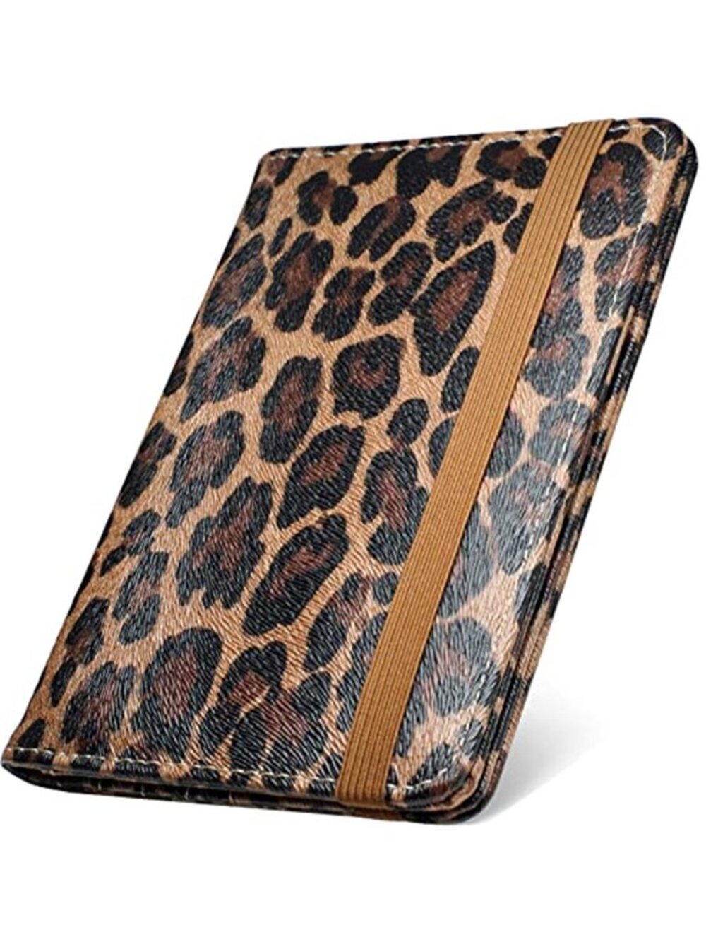 Leopard Passport Holder Passport Case Travel Wallet